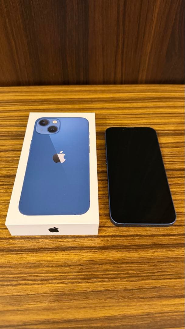 iPhone13 256GB ブルー 箱付き