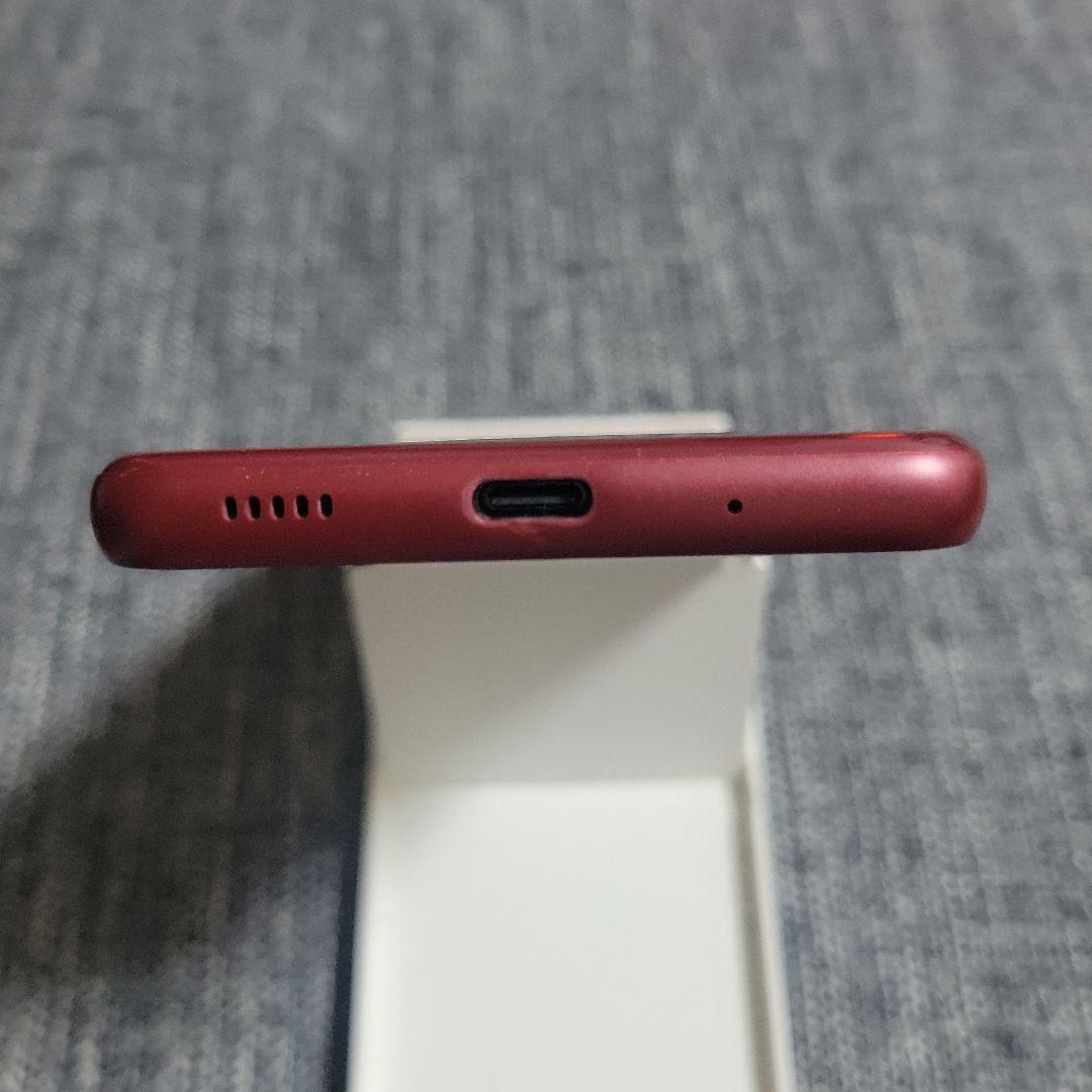値下不可docomo Galaxy A22 5G レッド 本体 SC-56B