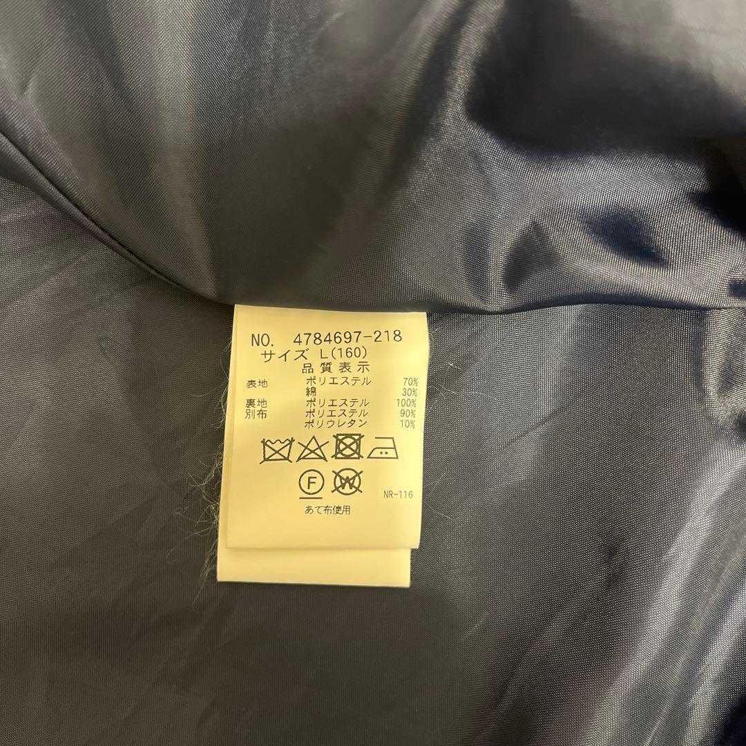 【美品】ポンポネットジュニア　160cm フォーマル セットアップ　卒服　面接