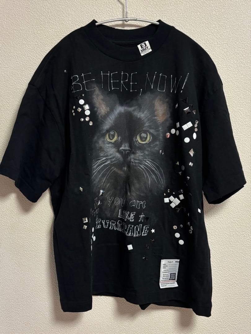 Maison MIHARA YASUHIRO Tシャツ 猫 ステッカー シール
