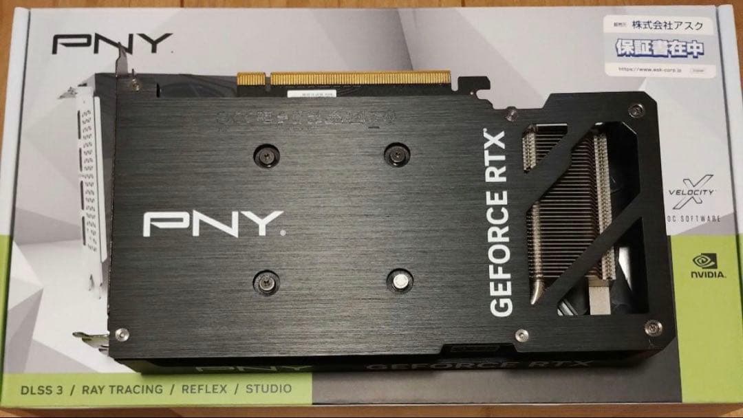 グラフィックボード・グラボ・ビデオカード GeForce RTX 4060 8GB PNY