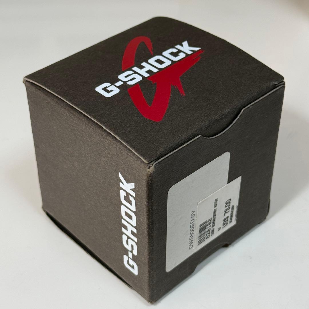 G-SHOCK DW-5600EG-9 初期型 ゴールド液晶 未使用品 元箱付き
