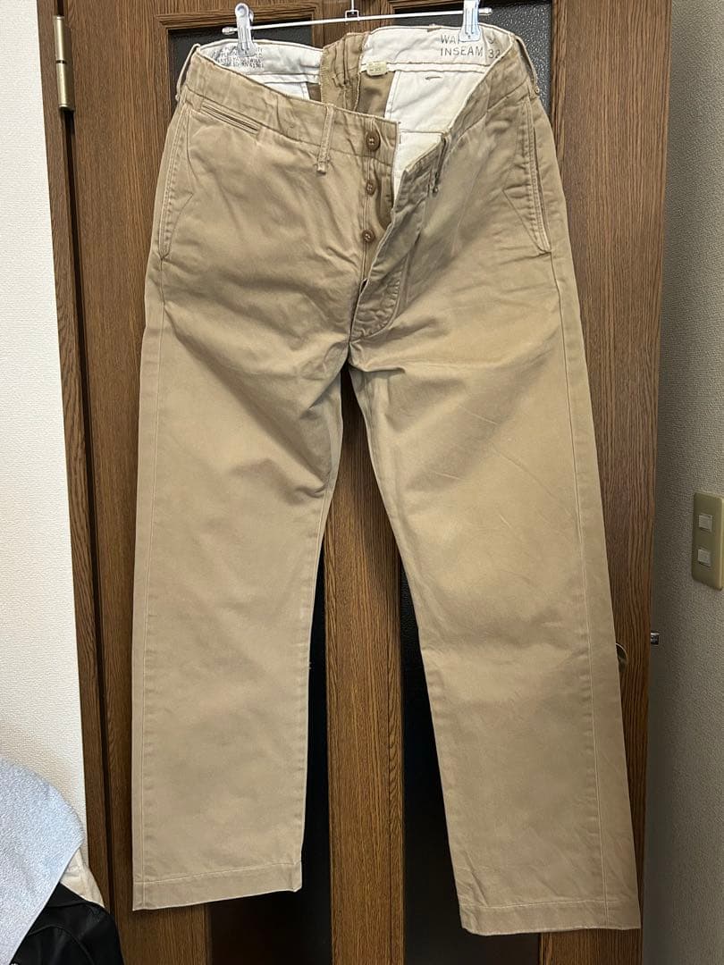 ら*ん様 RRL ダブルアールエル チノパン カーキ w34