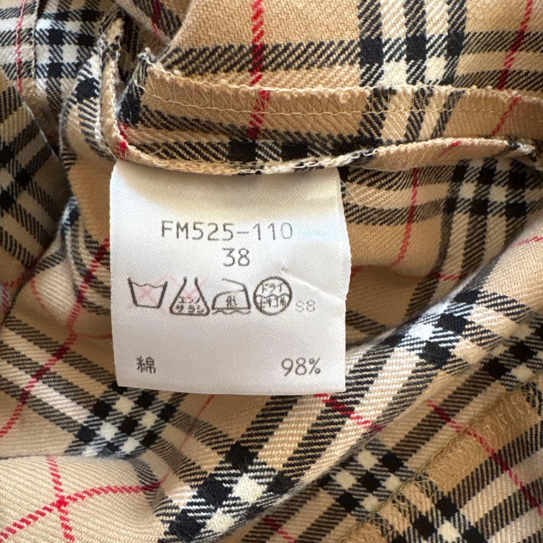 レア✨美品✨バーバリーブルーレーベル ワンピース ノバチェック シャツワンピ