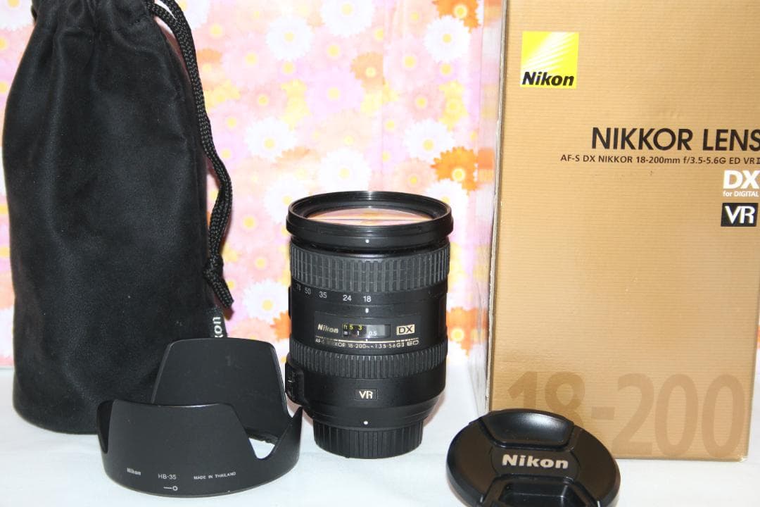 超高性能❤ニコン❤Nikon AF-S DX 18-200㎜ ❤Ⅱ型 遠近両用❤