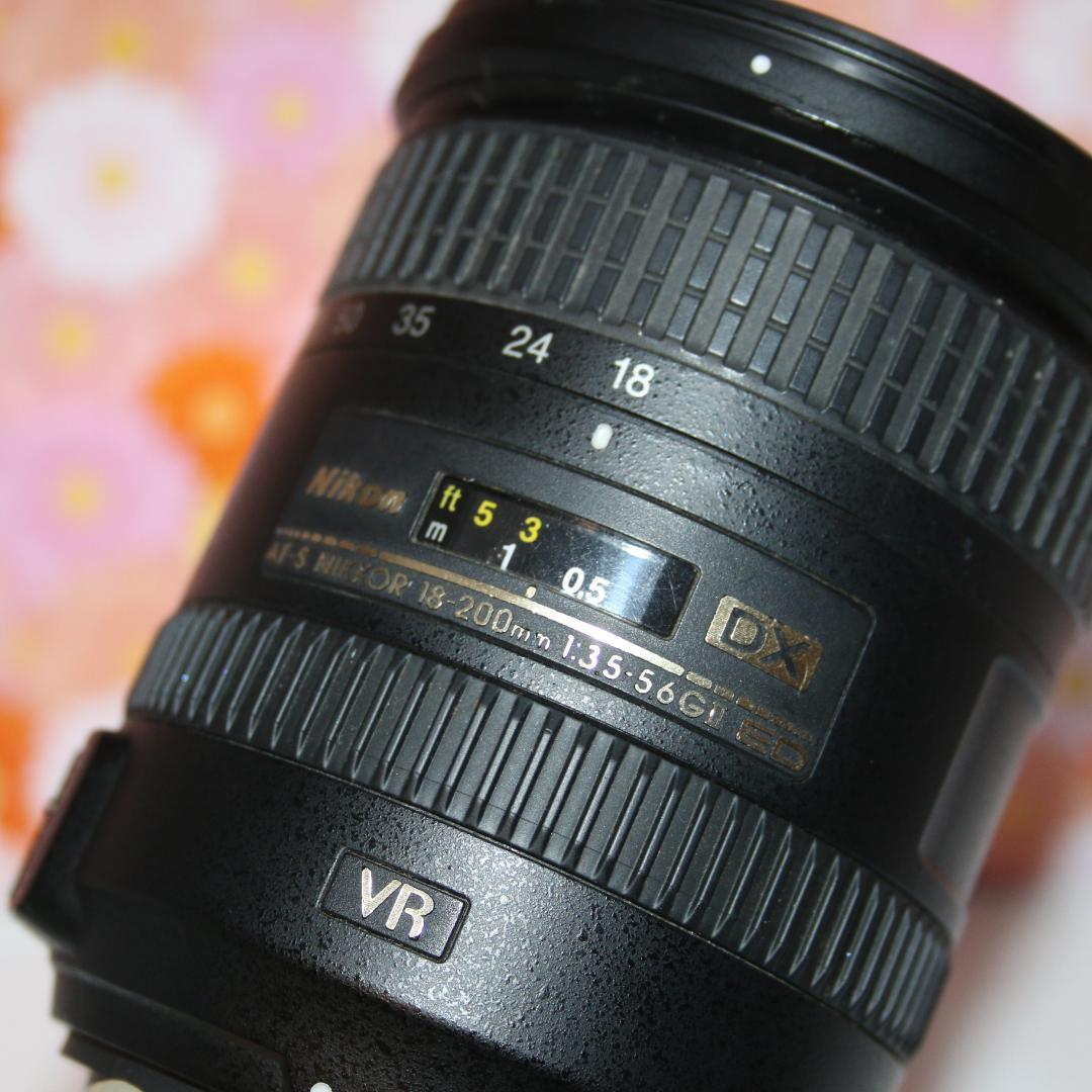 超高性能❤ニコン❤Nikon AF-S DX 18-200㎜ ❤Ⅱ型 遠近両用❤