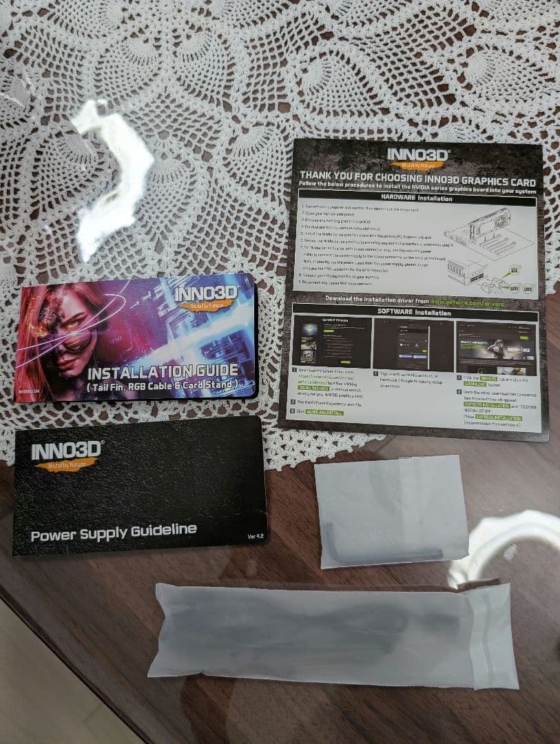 iCHILL by INNO3D GeForce RTX 3080可動品