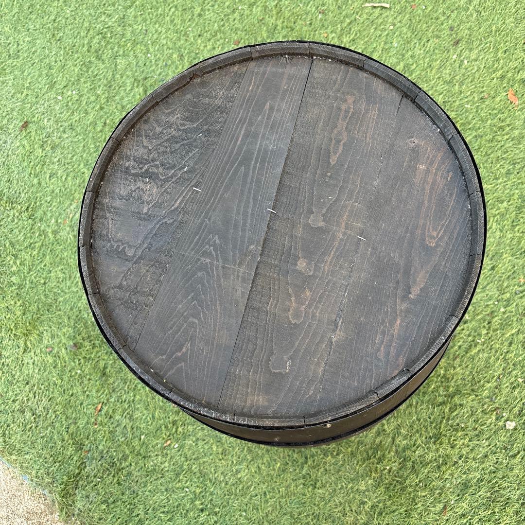 コーヒー樽　木樽　　蓋なし