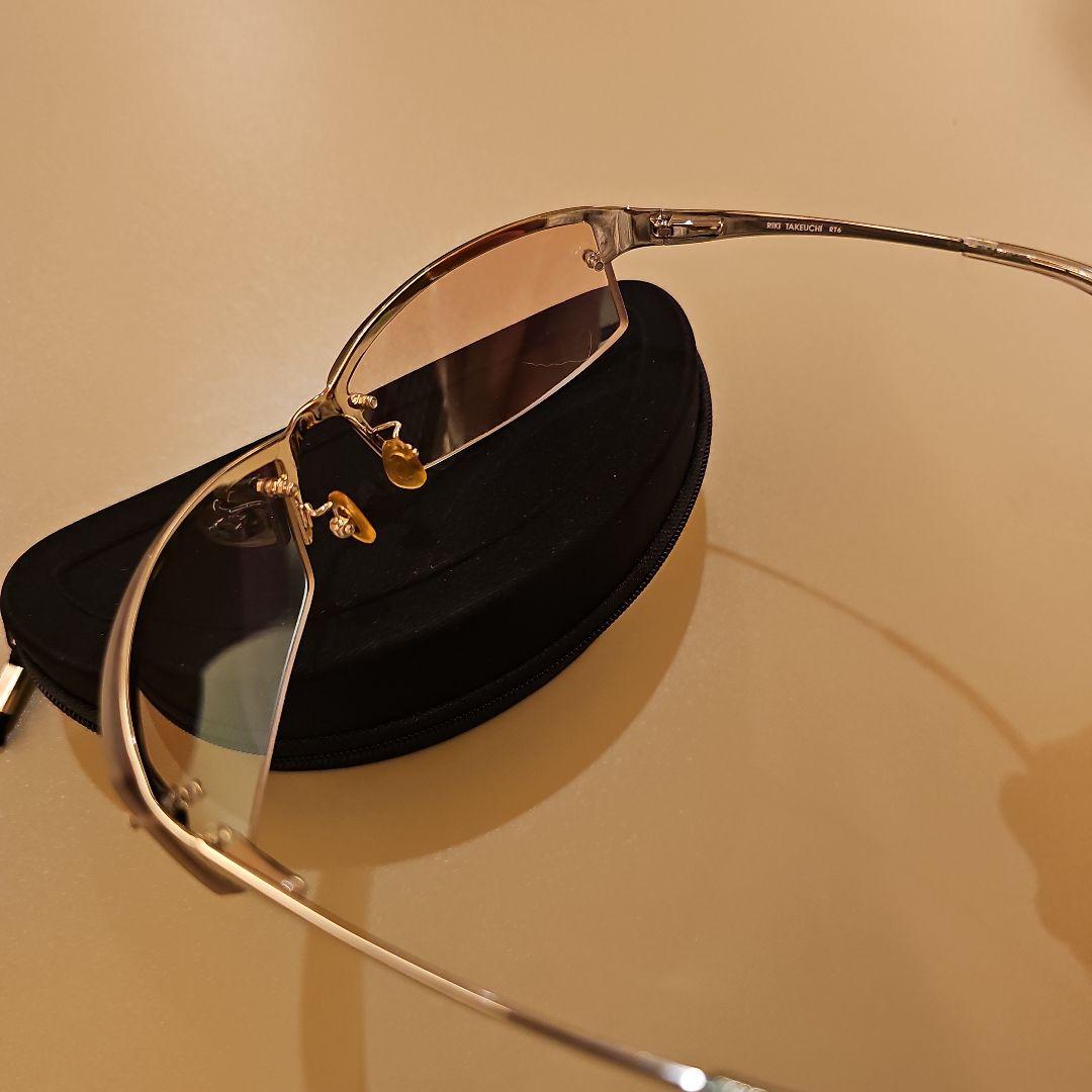 超レア！廃盤モデル。 竹内力 RIKI TAKEUCHI サングラス 数回使用