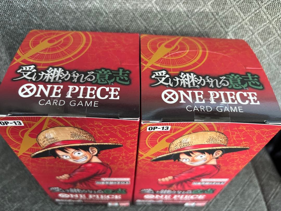 ワンピースカード 受け継がれる意思　2BOX テープ付き