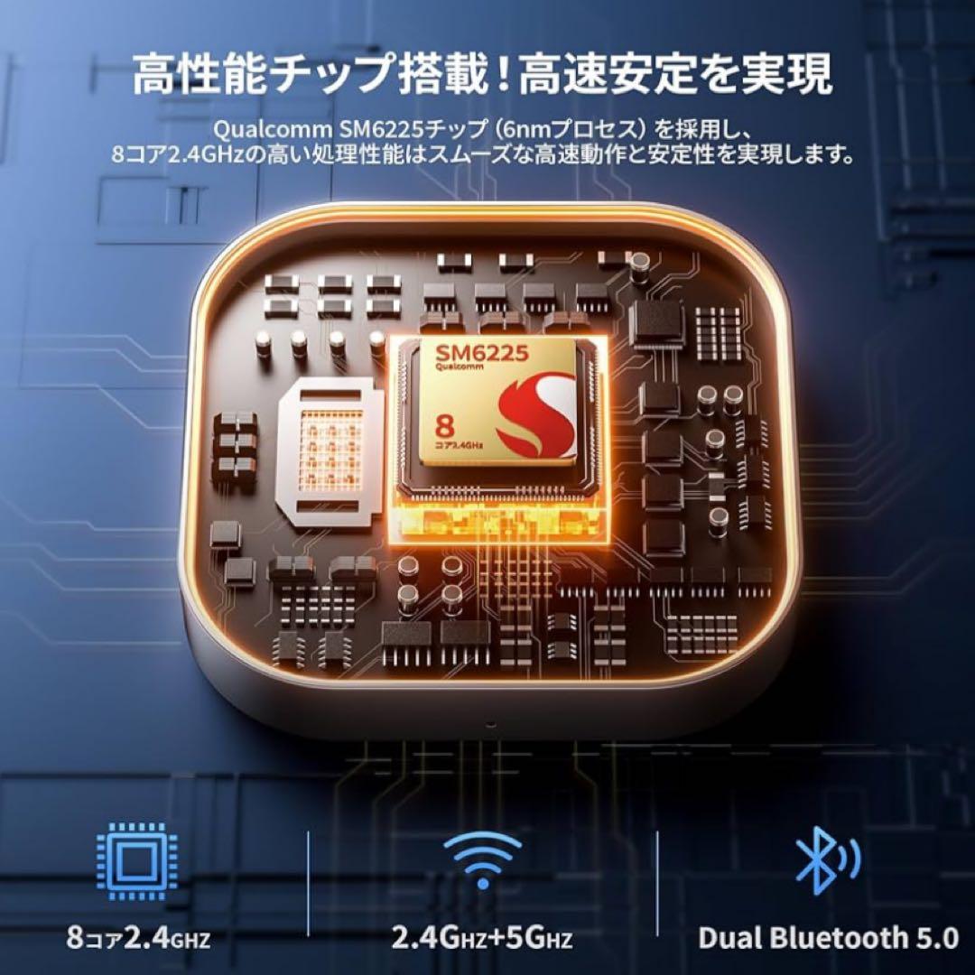 CarPlay AI Box CarPlay/Android 512GB拡張