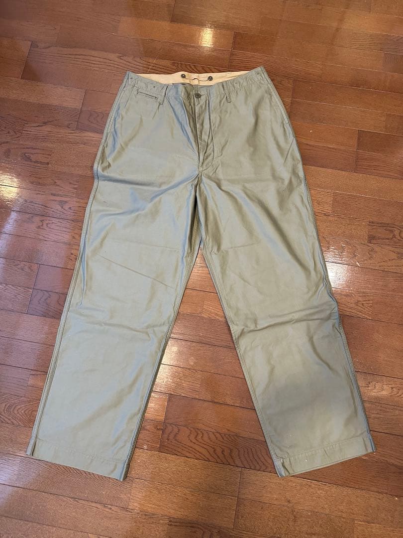 パンツ Nigel Cabourn NEW BASIC CHINO PANT 38