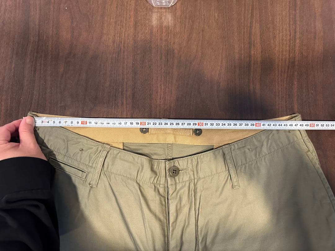 パンツ Nigel Cabourn NEW BASIC CHINO PANT 38