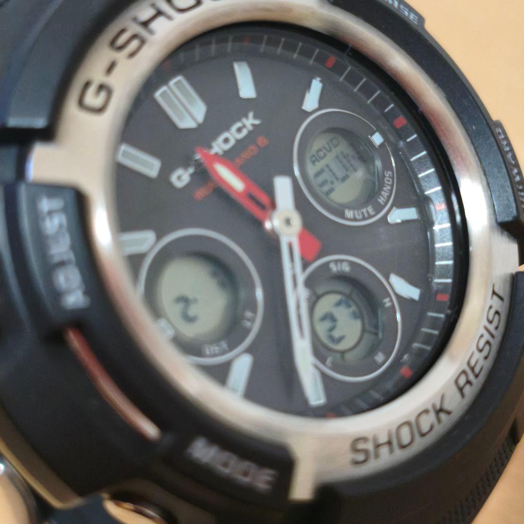 新品同様 カシオ G-SHOCK AWG-M100-1AJF 電池新品異常無し