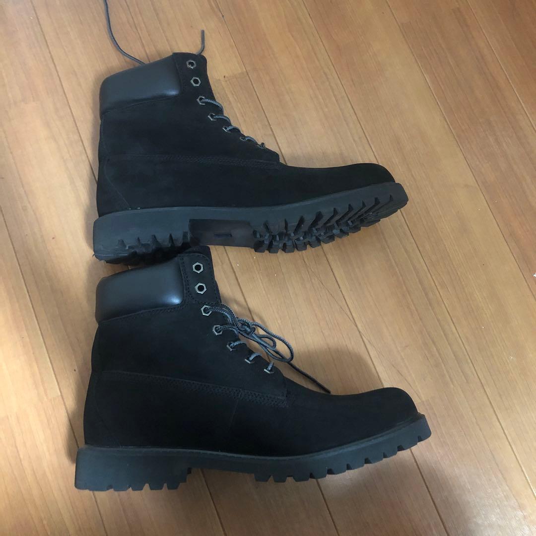 Lee リー 黒 スエード ワークブーツ ティンバーランド風