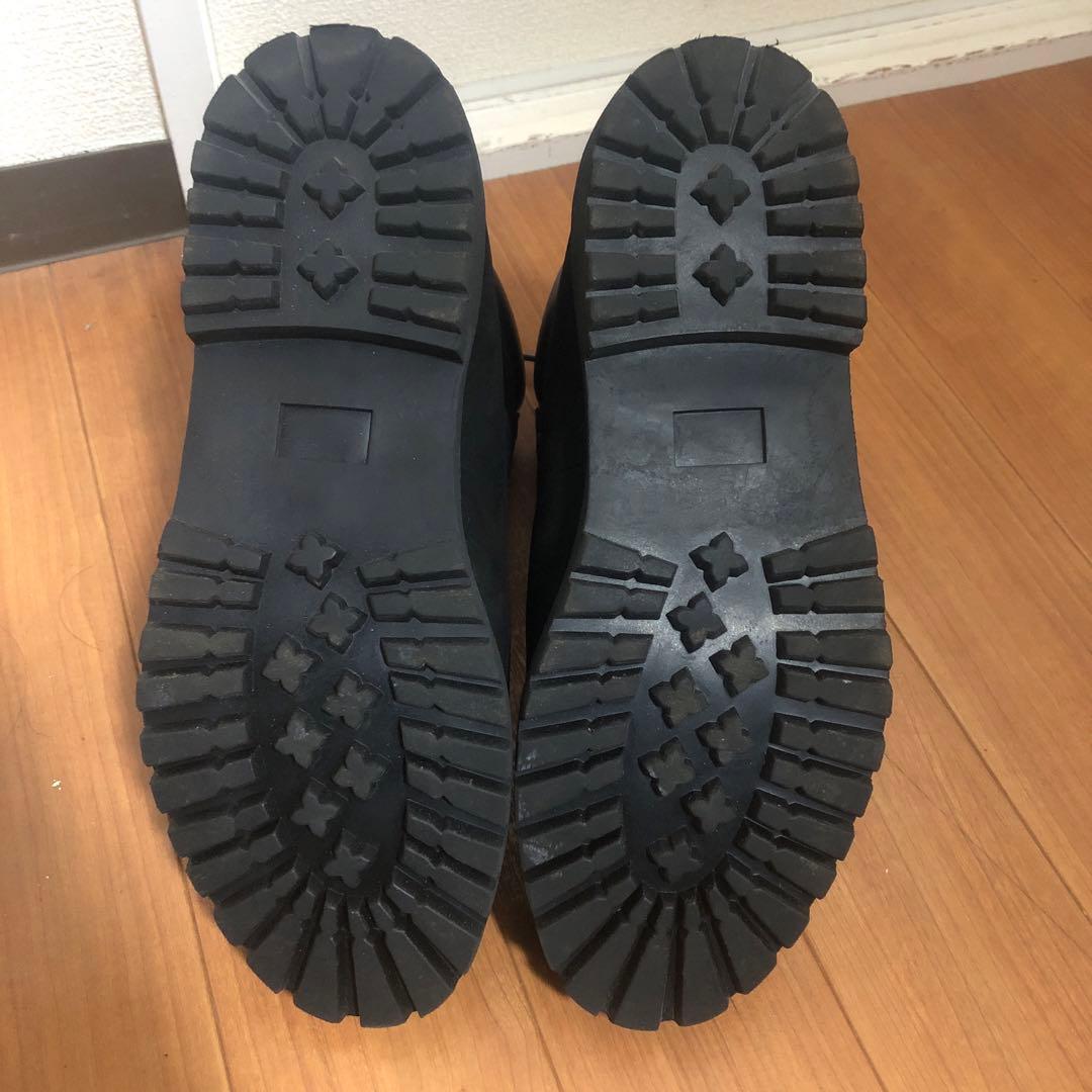 Lee リー 黒 スエード ワークブーツ ティンバーランド風