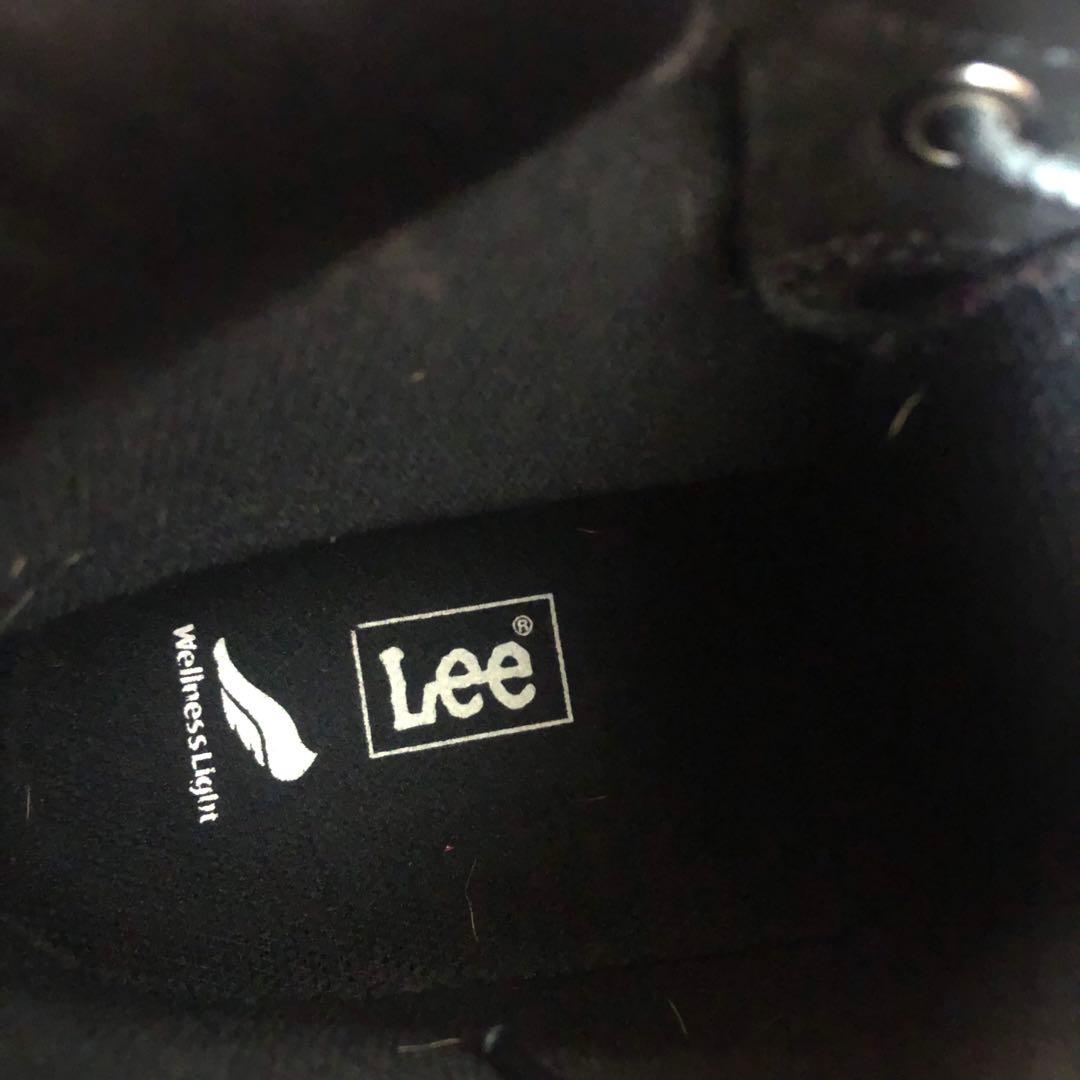 Lee リー 黒 スエード ワークブーツ ティンバーランド風
