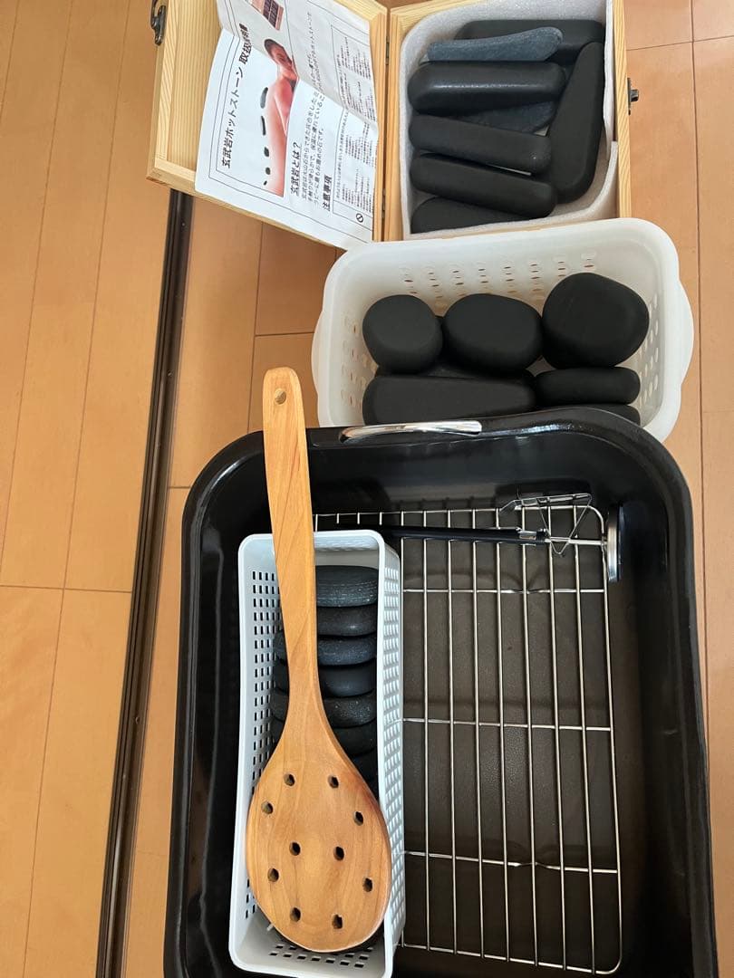 ムク！玄武岩ホットストーンセット