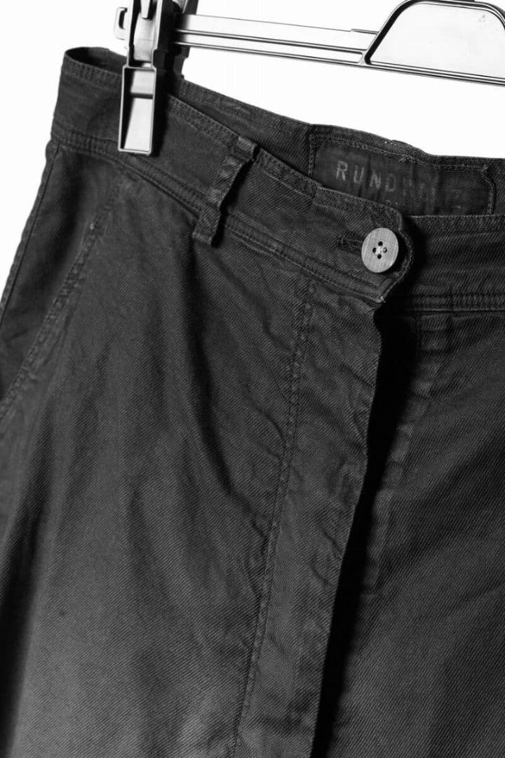 RUNDHOLZ ブラック サルエルパンツ