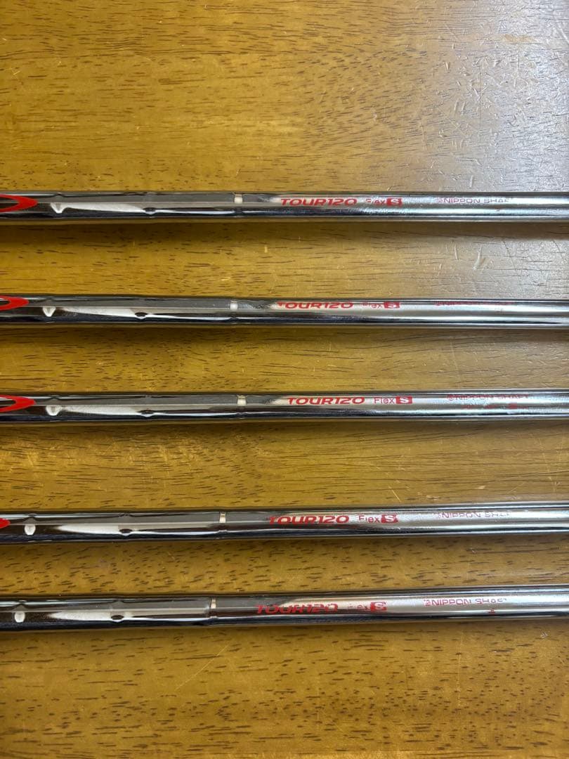 【大幅値下げ中‼︎】スリクソンzx7 5本セット modus tour120