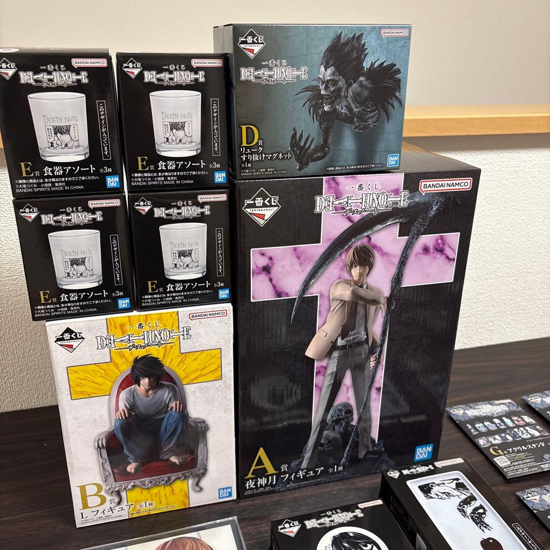 デスノート 一番くじ A賞 B賞 C賞 D賞 その他 まとめ売り 未開封 新品