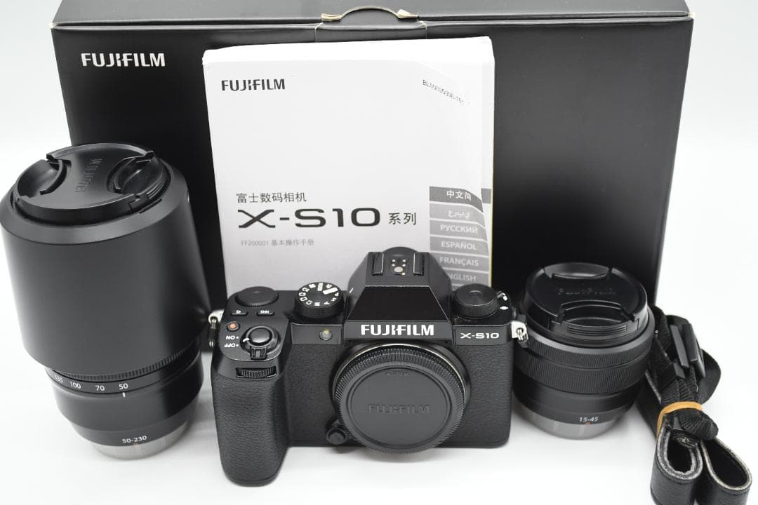 ★美品★ fujifilm フジフィルム x-s10 ダブルズームレンズキット