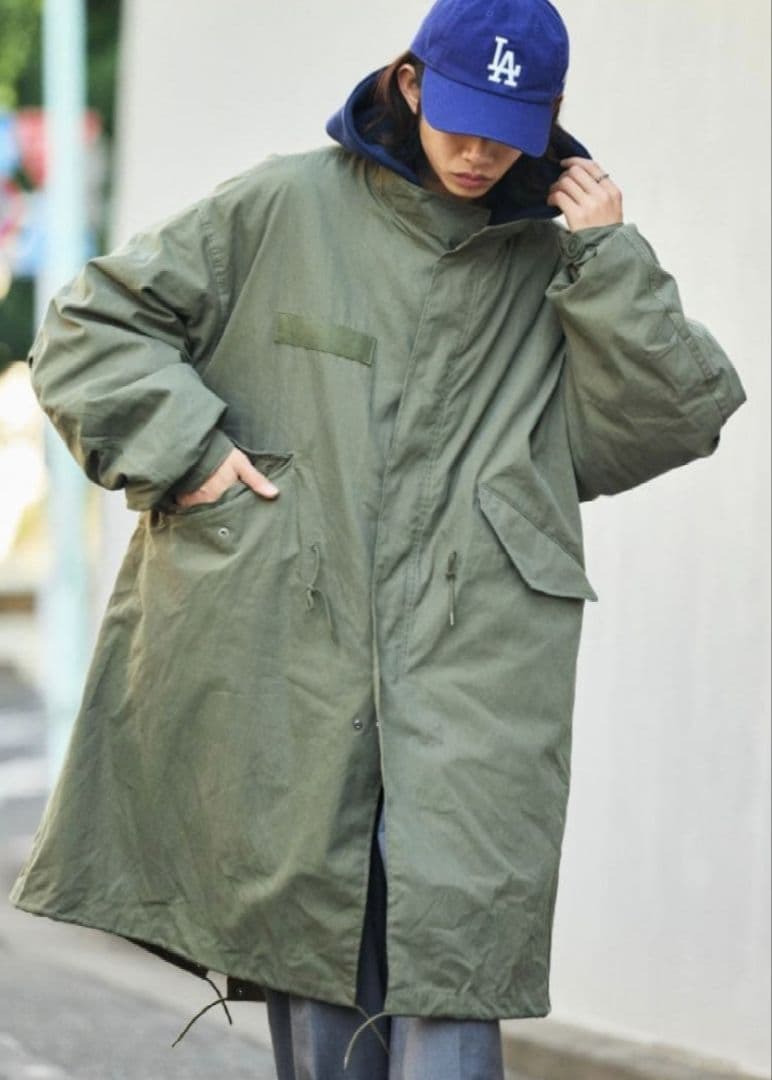 ★ ビッグシルエット M-65 ライナー付モッズコート 新品未使用 ★