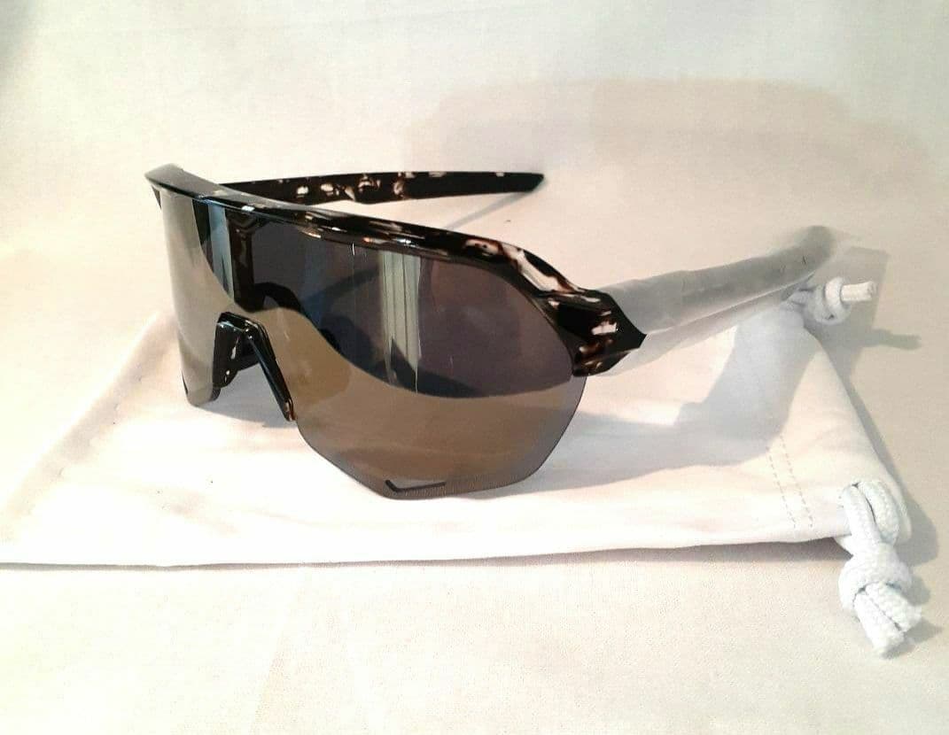 最新モデル 100% S2 グロスブラック ハバナ ワンハンドレッド サングラス