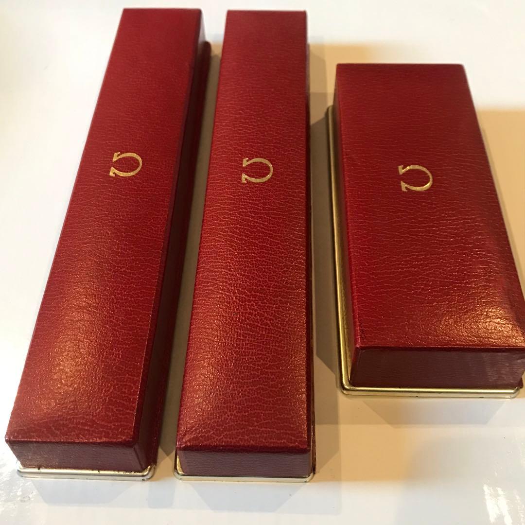 オメガ アンティーク 時計 箱 3点セット 内箱 化粧箱 ボックス box