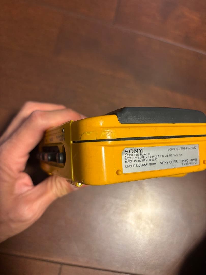 SONYSPORTS WALKMAN WM-B52+ ヘッドホンMDR-A30G