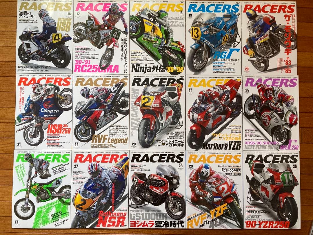 ヤ*リ様 55冊セットWGP&MotoGP★RACERS/SPECIAL ISS