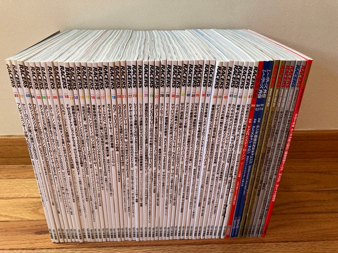 ヤ*リ様 55冊セットWGP&MotoGP★RACERS/SPECIAL ISS