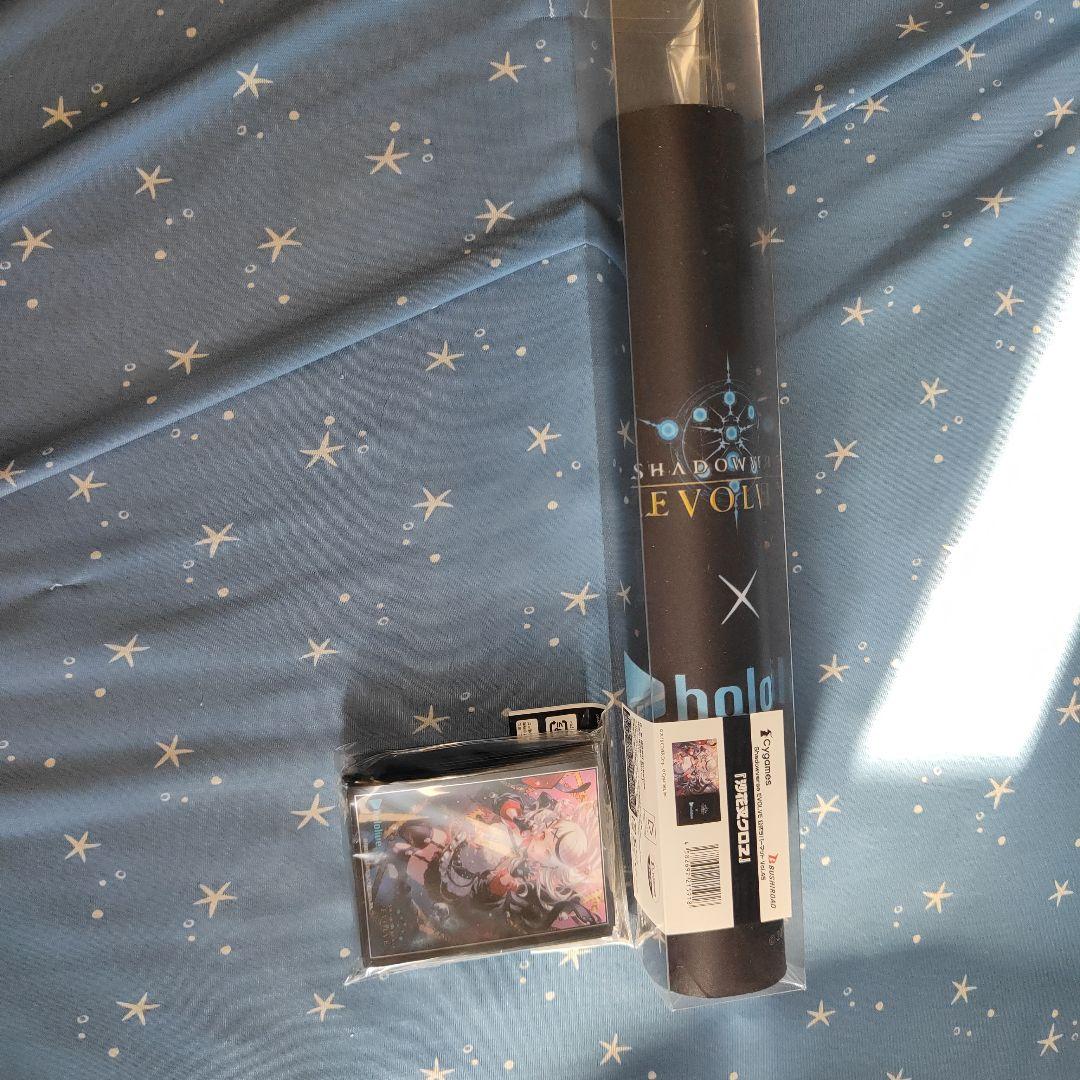 シャドウバース エボルヴ ホロライブ 沙花叉クロヱ プレイマット　スリーブ