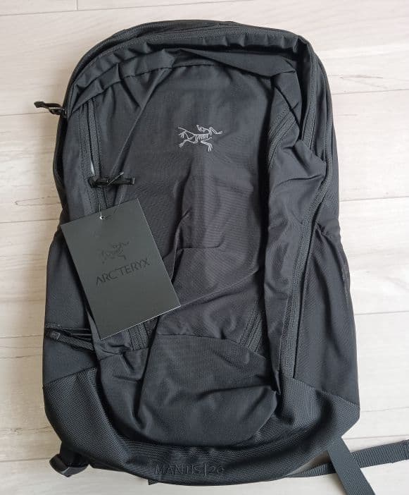 MR-33 ARC'TERYX ブラックバックパック 新品タグ付き