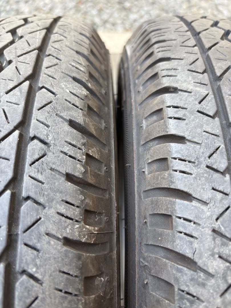 軽バン軽トラ アクティ K305 145/80R12 ２本送料込み⛰️