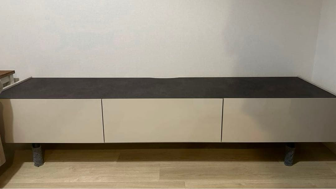 パモウナテレビボード180 シルキーアッシュ