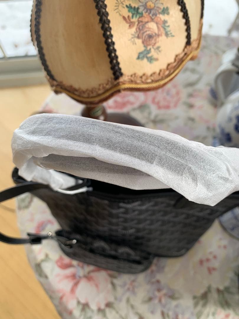 ぷく°・*:.。.☆ トートバッグ ブラック