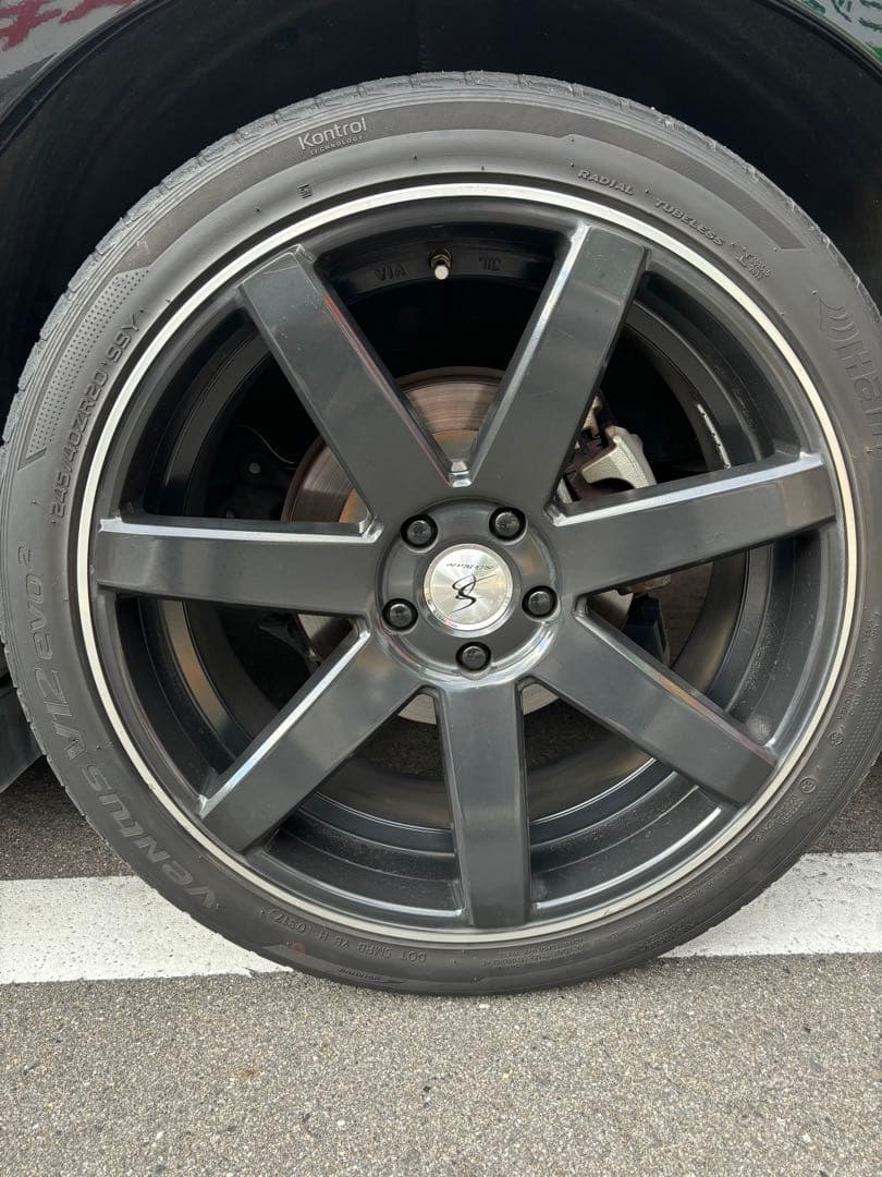 ちーのさん専用20インチ ホイールセット シルクブレイズ　4本　1/4