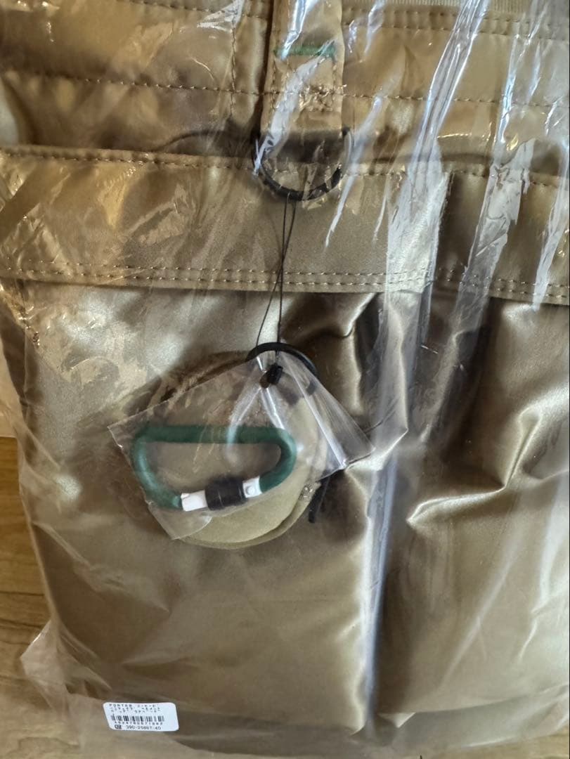 スターバックス×ポーター　ドラムバッグ　 ベージュ新品未使用