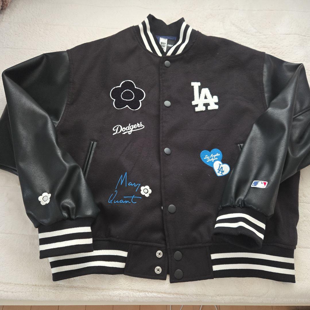 MLB×MARY QUANT PATCH STUDIUM JACKET