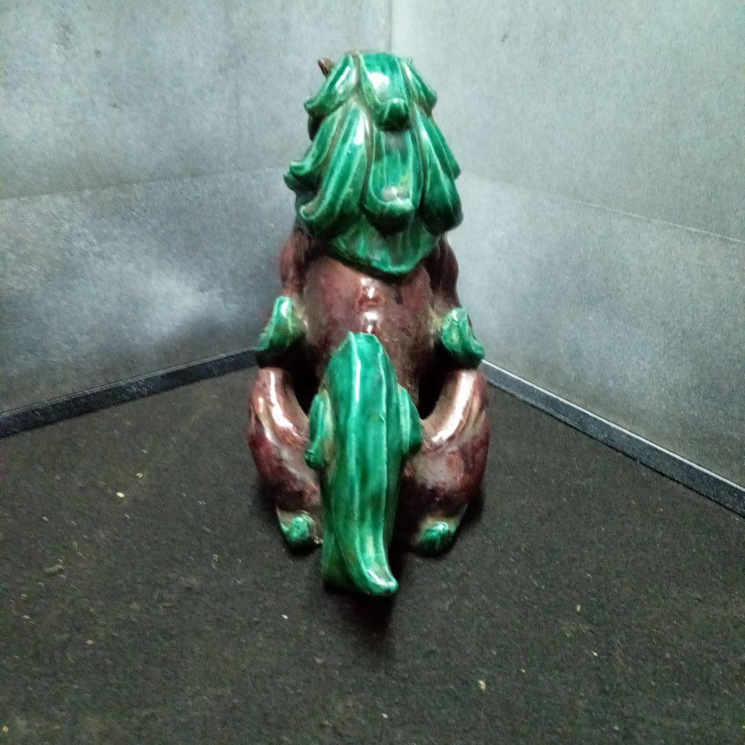 職*k様 狛犬、華中亭道八作、幕末名工、約サイズ高20センチ、横10センチ