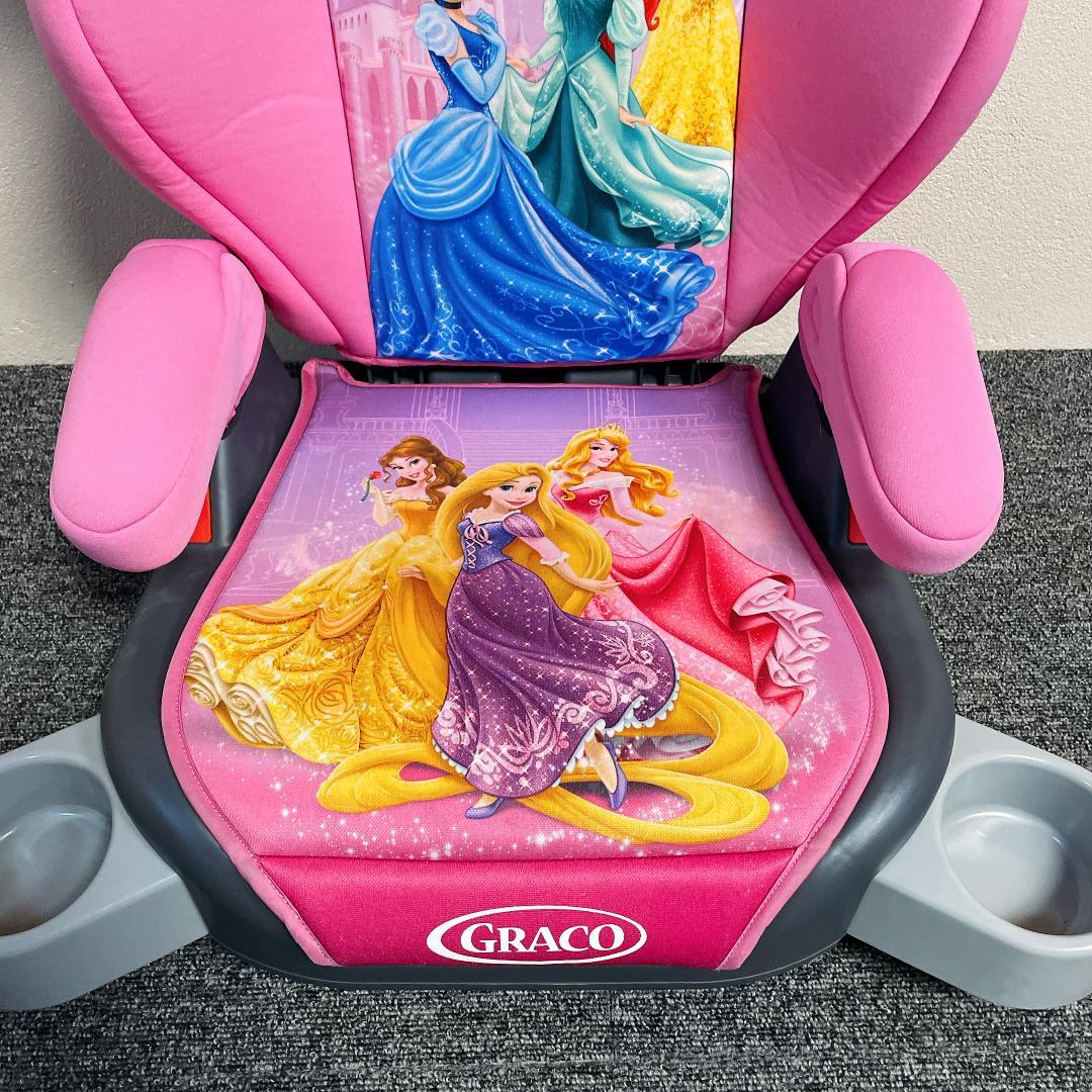 美品　GRACO グレコ ディズニープリンセス ジュニアシート チャイルドシート