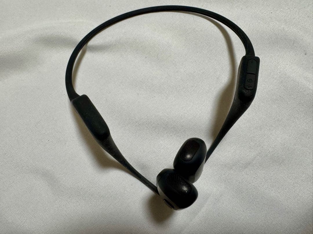 【極美品】Shokz OpenRun Pro 骨伝導イヤホン ブラックショックス