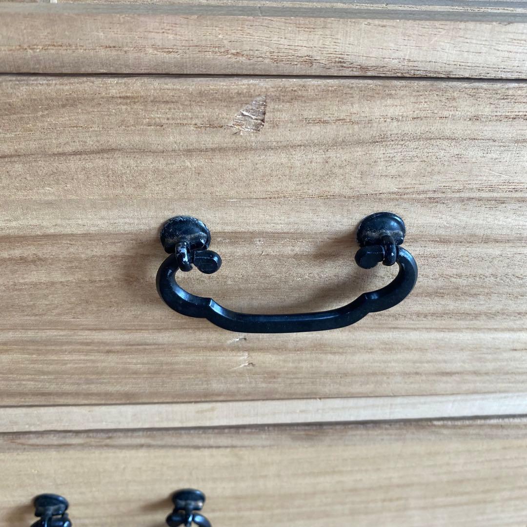 ヴィンテージ 重ね 桐箪笥 棚 チェスト 昭和レトロ z770