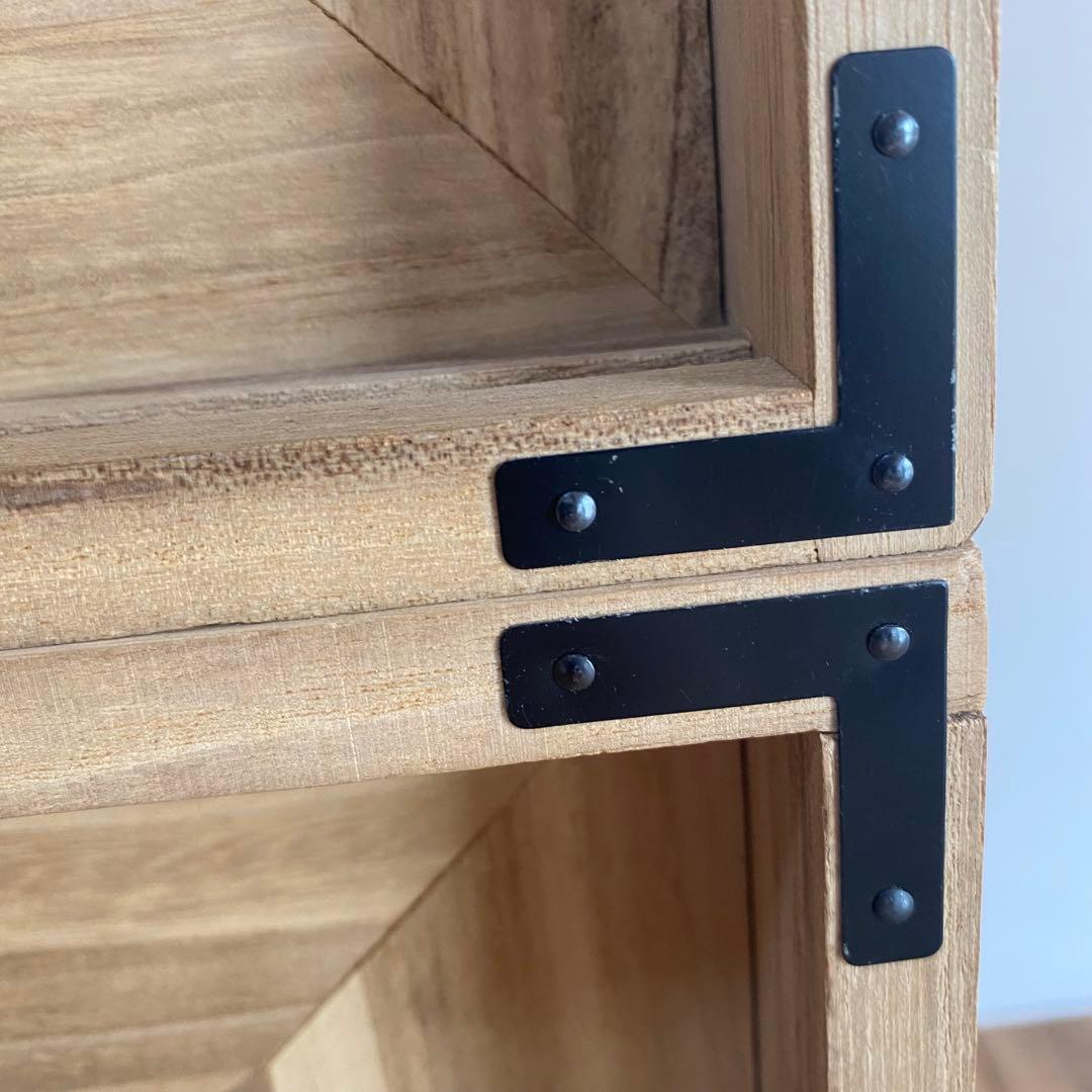 ヴィンテージ 重ね 桐箪笥 棚 チェスト 昭和レトロ z770