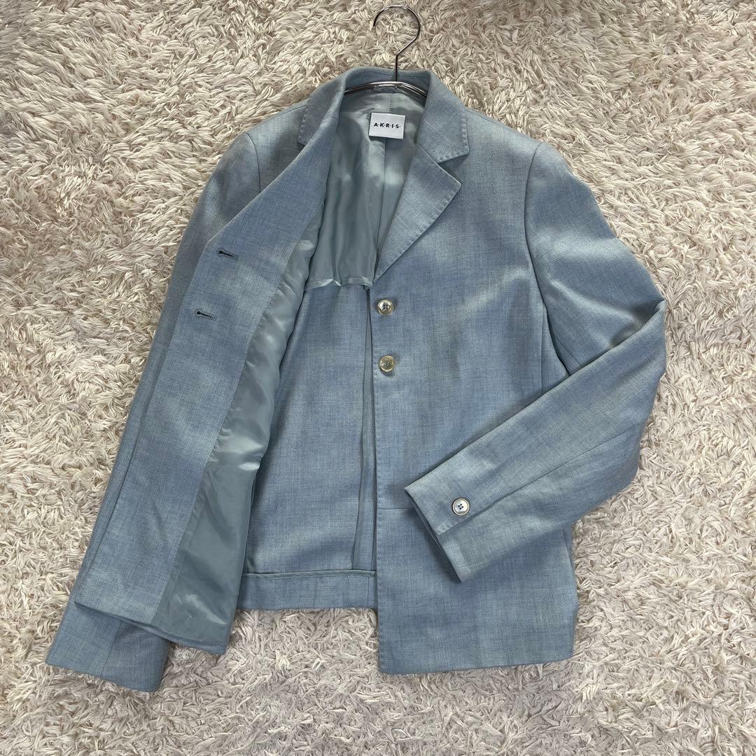 良品 A-K-R-I-S アクリス カシミア100% ジャケットUS4 S相当