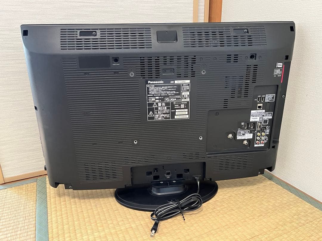 Panasonic 32型HDD内蔵TV TH-L32R2 リモコン付中古品