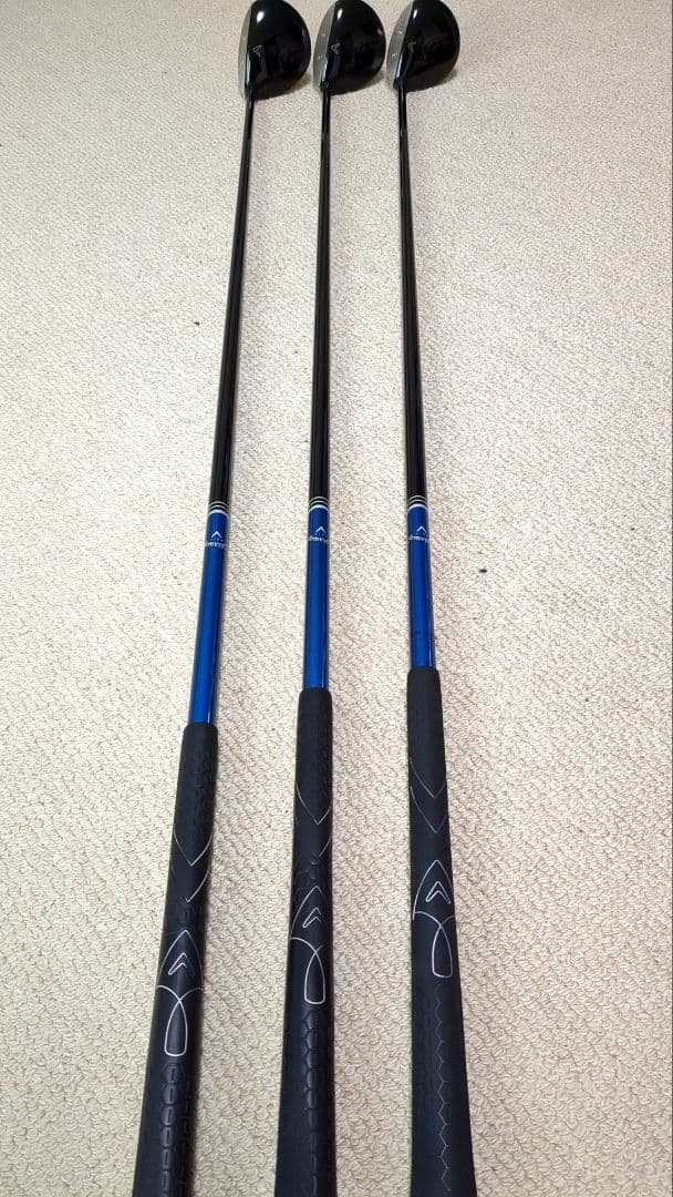 キャロウェイX 　フェアウェイウッド　3本セット3W、5W、7W、ヘッドカバー付