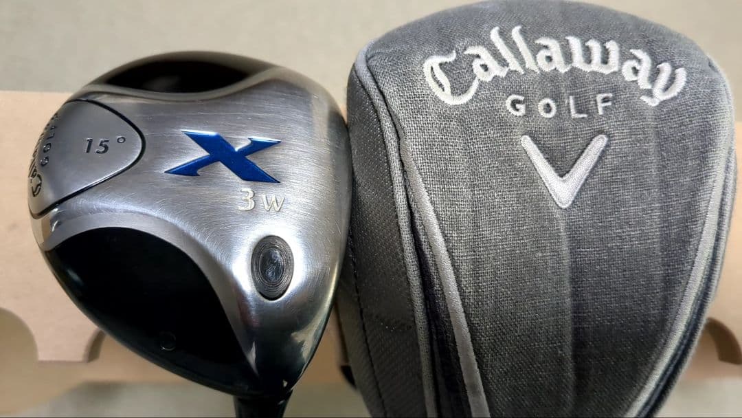 キャロウェイX 　フェアウェイウッド　3本セット3W、5W、7W、ヘッドカバー付