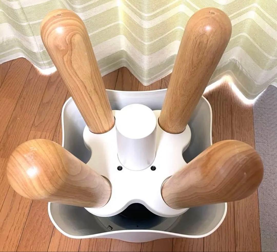 LaLaCo ララコチェア 寝かしつけ 赤ちゃん ホワイト 椅子 ゆれる